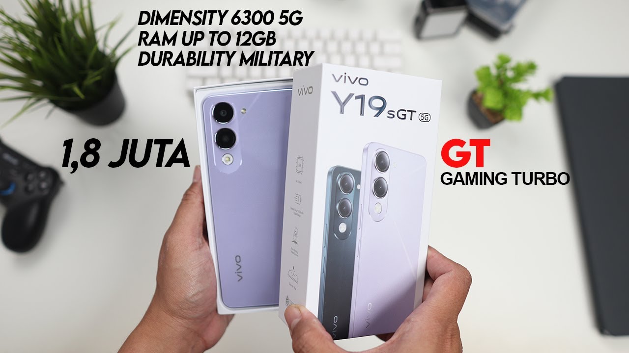 Baru Lagi Nih Speknya Cukup Menggoda!! Unboxing vivo Y19S GT 5G