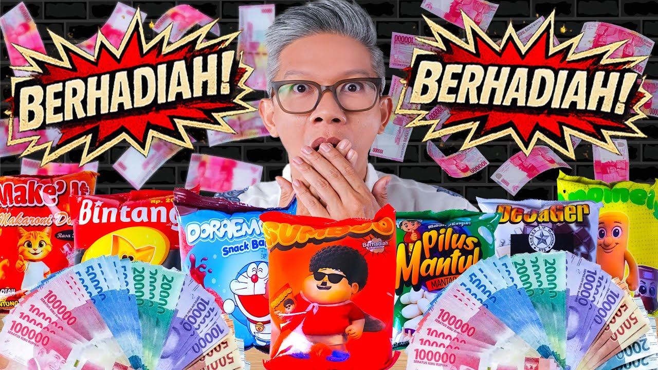 PEMBUKTIAN BUKA SNACK BERHADIAH UANG PART 8!!