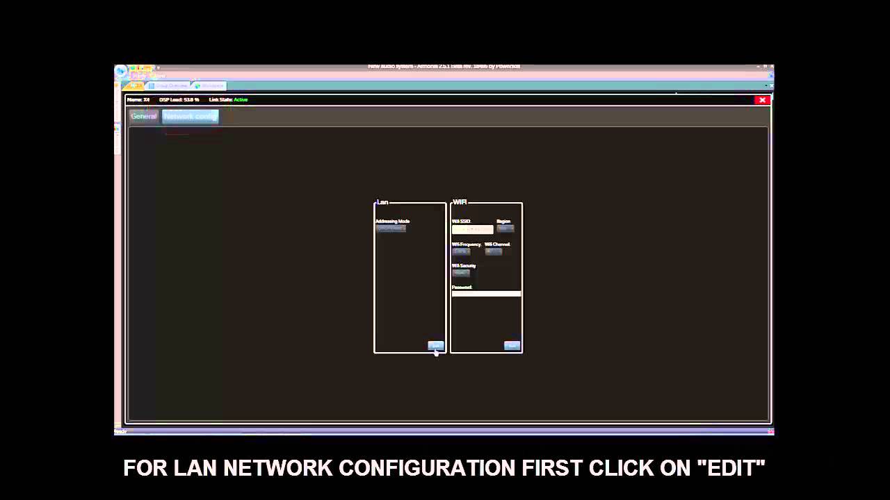 X Series Network Configuration | Armonía Pro Audio Suite 2.5.1