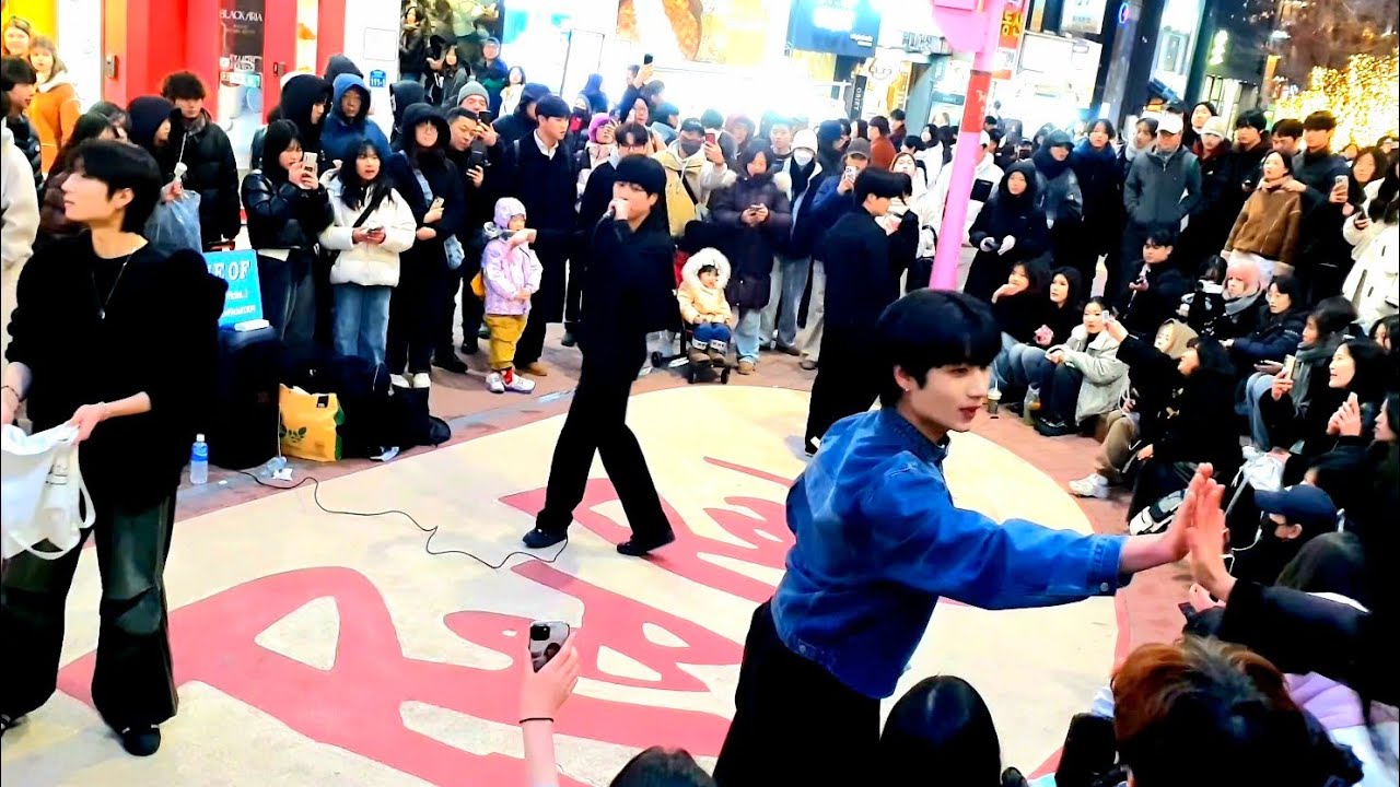 [STREET ARTIST] ONE OF. WITH AUDIENCE. INTERACTIVE HONGDAE BUSKING. 250130.