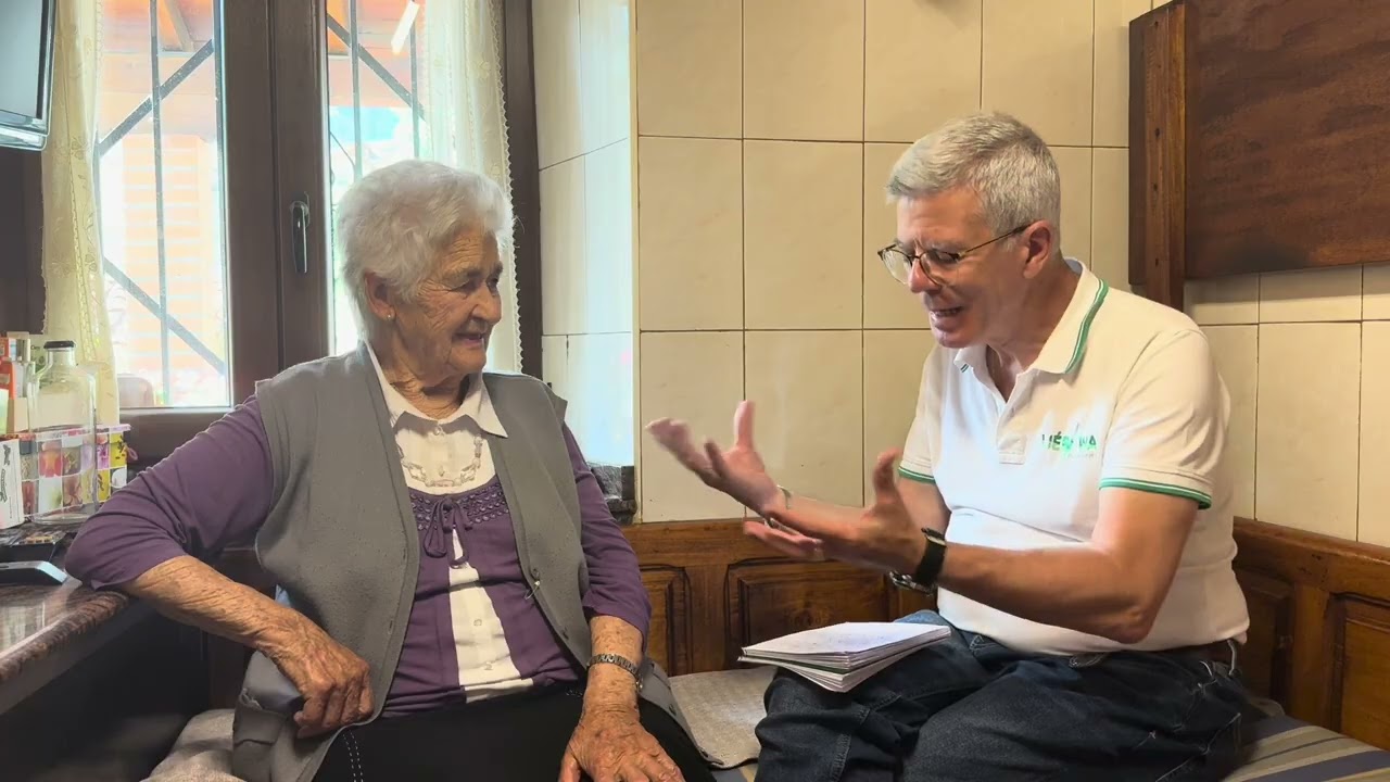 Entrevista a Marcelina Vejo, vecina de Cucayo (Vega de Liébana) de 91 años de edad