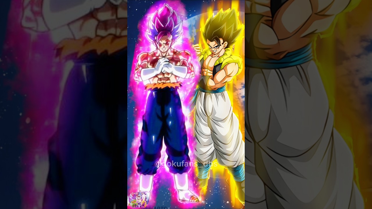 Ultra Ego Vegito VS Gogeta #shorts #dbs #goku #dragonball