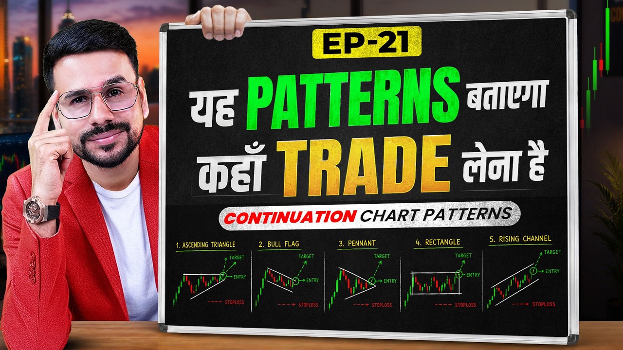 Continuation Chart Patterns Explained | Trading Course(Ep.21) | Trading For Beginners | Price Action
