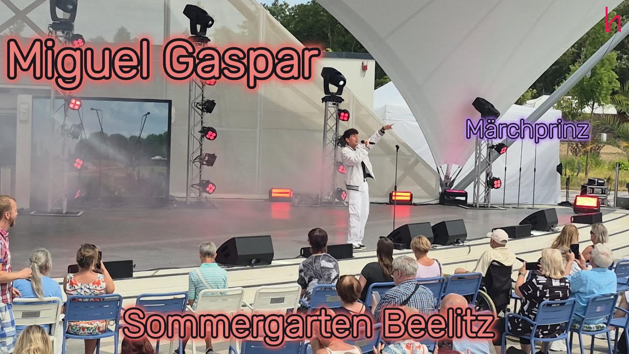 Miguel Gaspar - Märchenprinz - Sommergarten Beelitz 2025