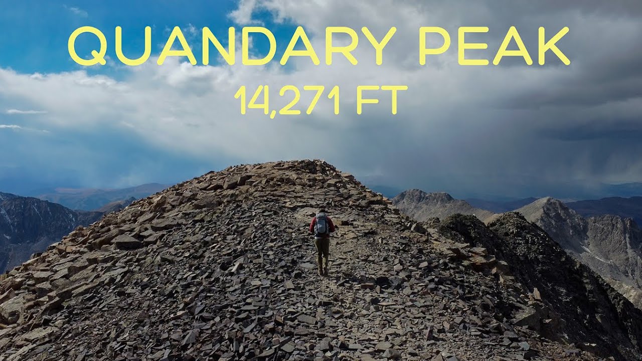 Conquer Quandary Peak: A 14er Adventure in Colorado's Rockies