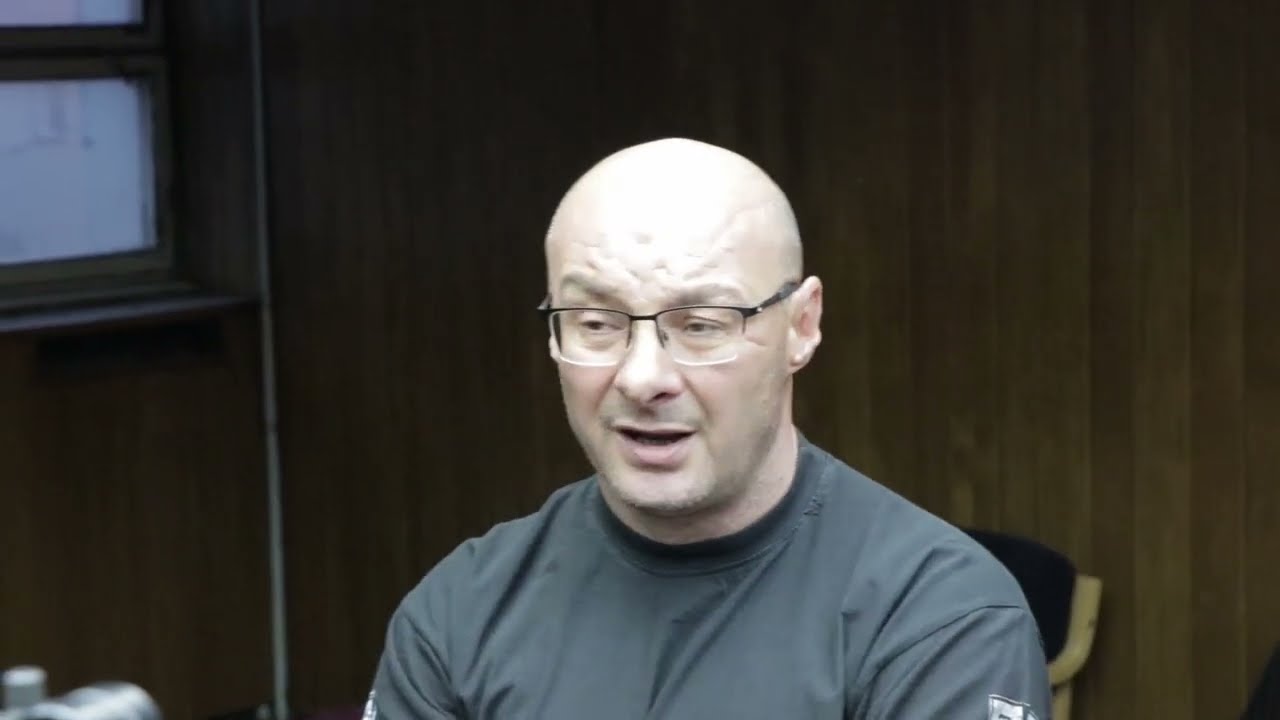 Dejan Ivanović, bivši predsednik, nakon završetka izborne skupštine Fudbalskog saveza grada Vranja.