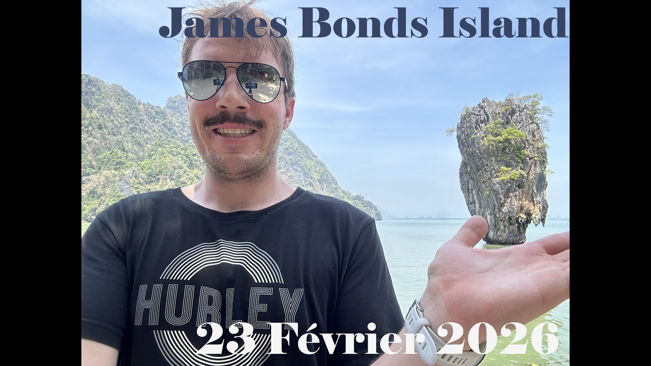 Jour 3 à Phuket 🇹🇭 James Bond Island et îles paradisiaques