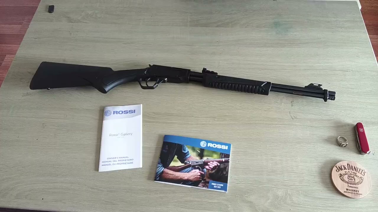 UNBOXING !!! Rossi Gallery .22LR Pump Action.