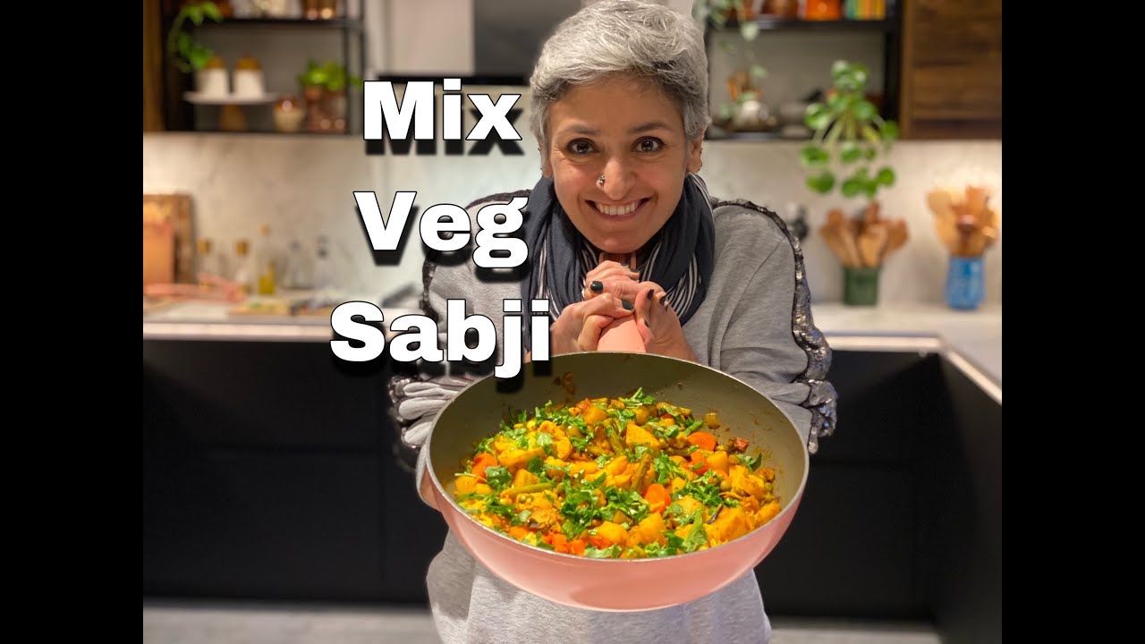 WARMING MIX VEGETABLE SABJI | Healthy winter veg vegan Sabzi | Food with Chetna