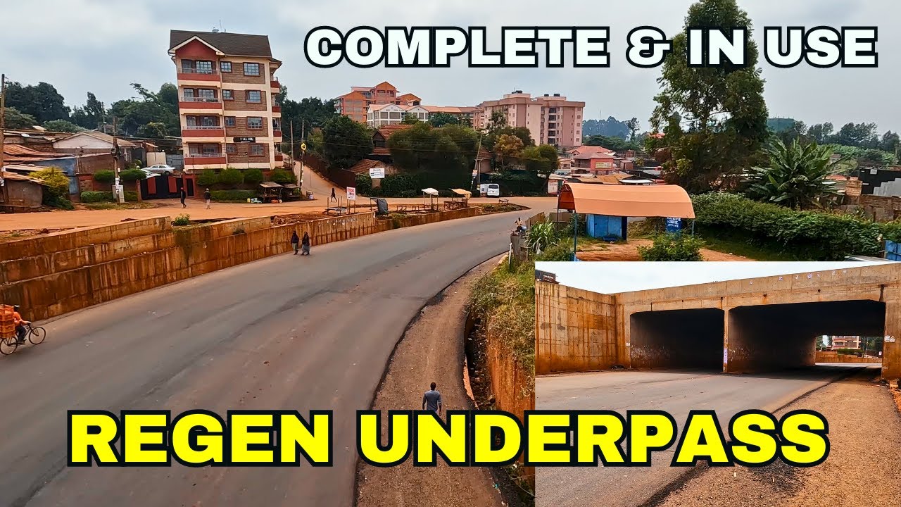 Regen Underpass Along Waiyaki Way Renovations Complete