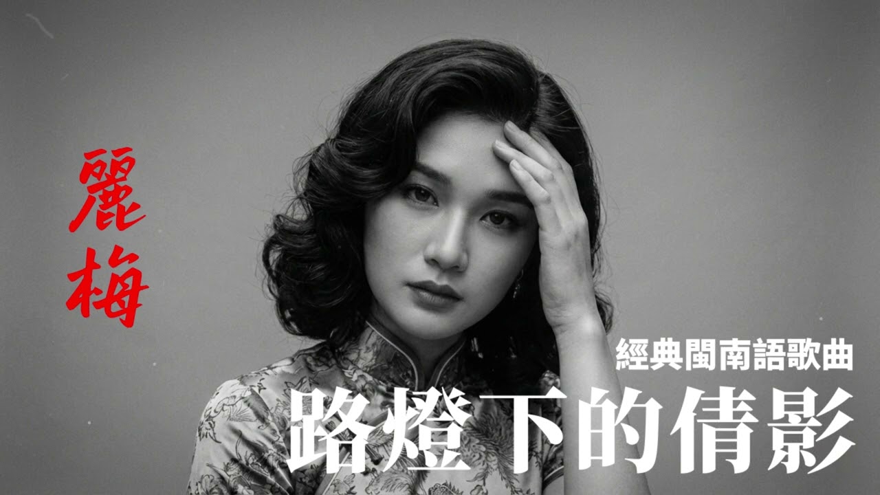 中閩南語老歌《路燈下的倩影》｜熟悉的旋律，熟悉的感動｜麗梅唱歌給你聽｜麗梅唱歌給你聽｜靜靜唱給你聽｜閩南語經典情歌｜70後回憶 80後回憶