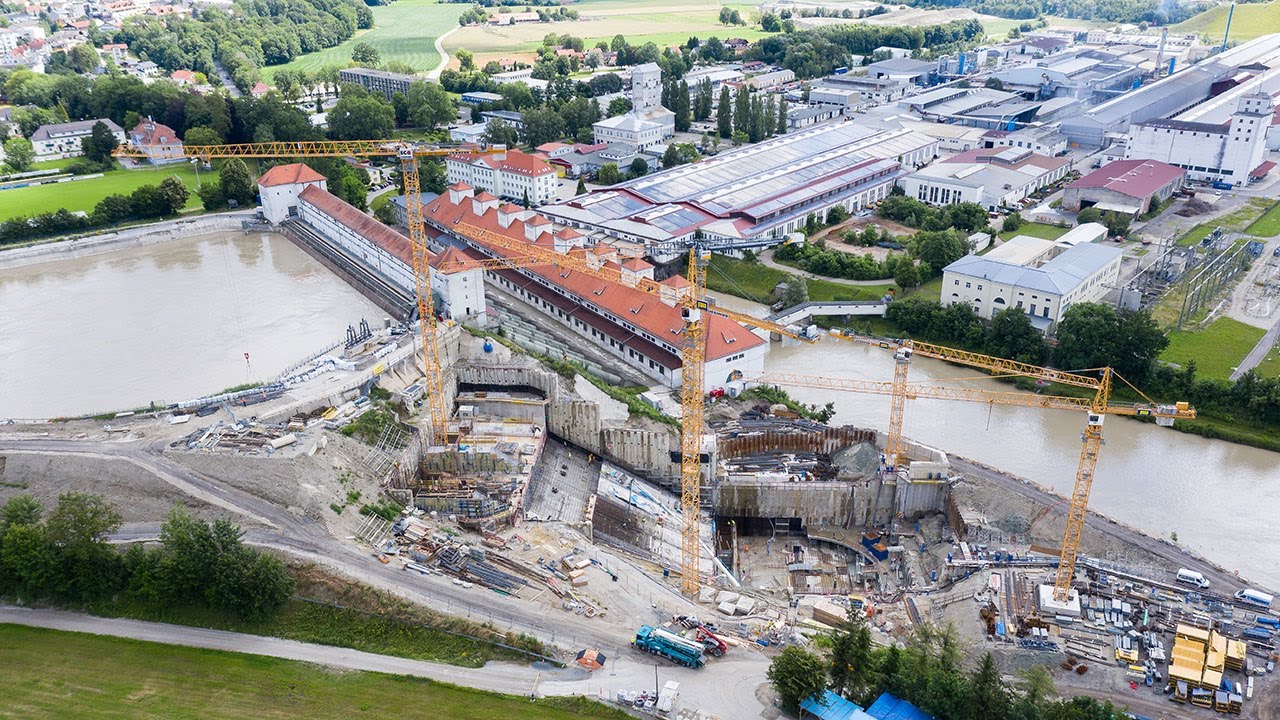 VERBUND-Kraftwerk Töging wird erneuert