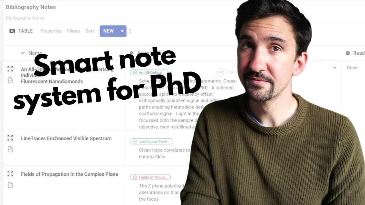 The Powerful Way to take Notes as A PhD Student