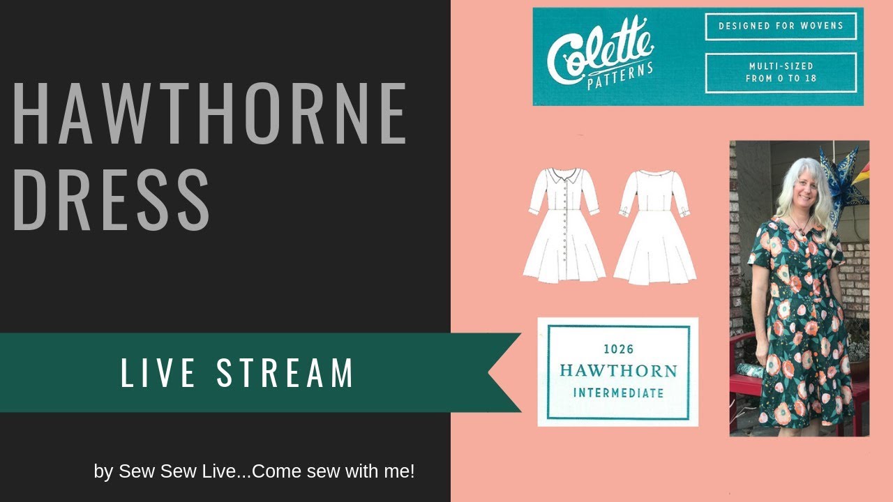 Hawthorne Dress by Colette Patterns- great basic skill building project!