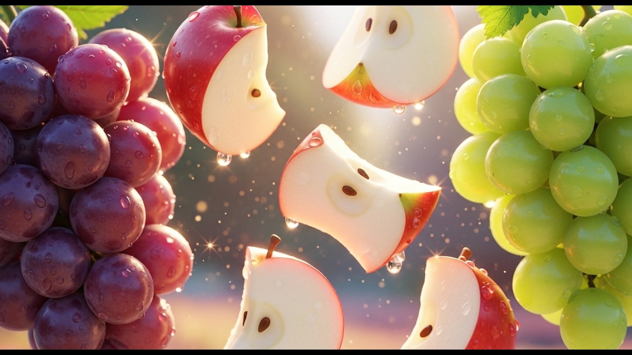 🍉 Fruit Fiesta Fun | Colorful Kids Nursery Rhymes & Learning Songs and Many More Fun Songs!