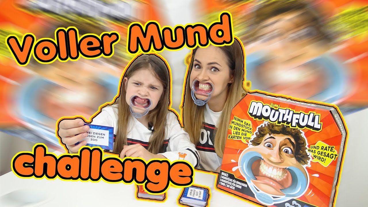 MOUTHFULL CHALLENGE Voller Mund Challenge//Evelina Show