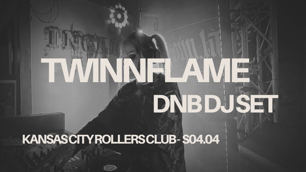TwinnFlame Headlining Drum and Bass (DnB) DJ Set - Kansas City Roller's Club S04 E04