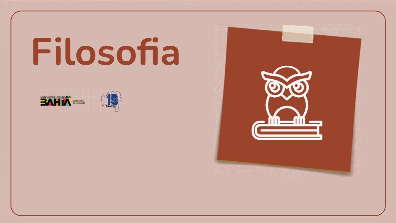 AULA DE FILOSOFIA 12/03/2026 3ª SÉRIE VESPERTINO