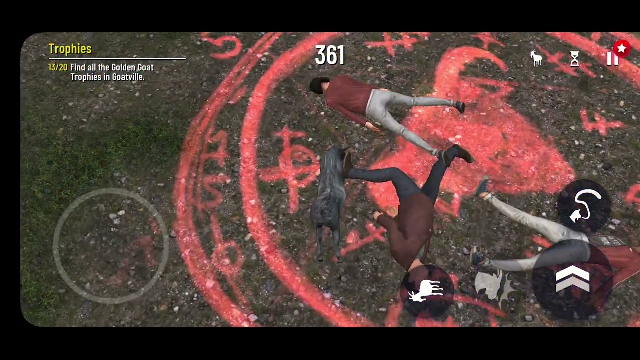 Trick for evil goat ( goat simulator free)  :-)))))