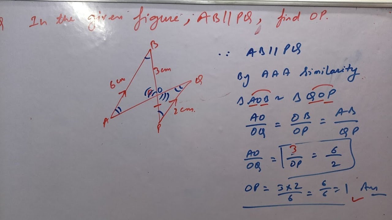 #Maths#SIMILAR TRIANGLE #CLASS-X#CBSE  