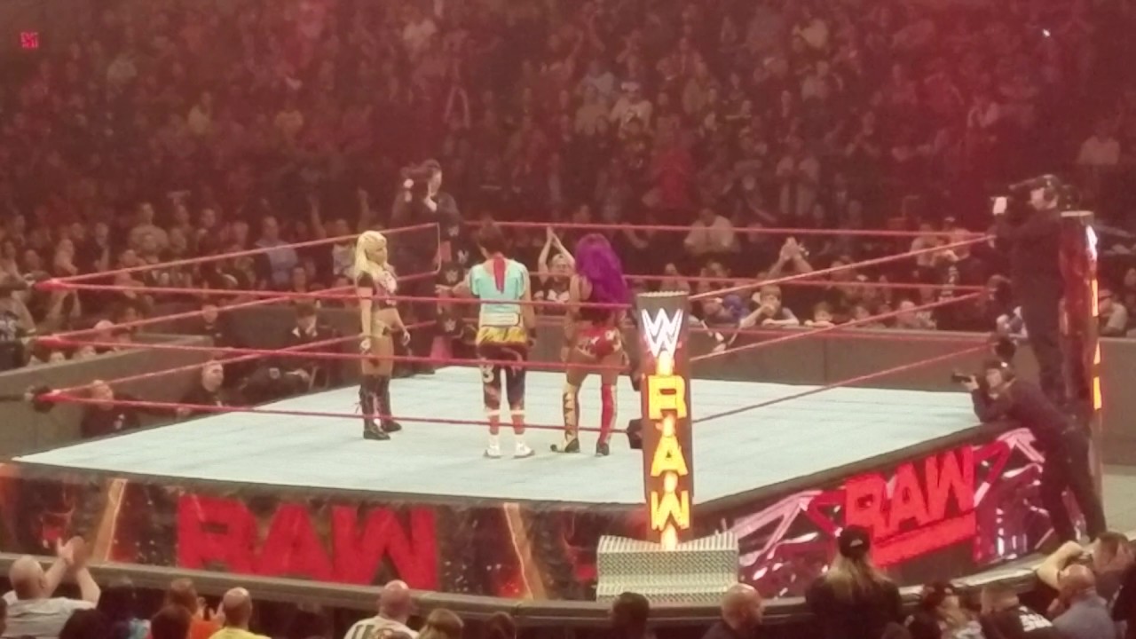 WWE RAW Superstar The Shake up Women's division April 12, 2017