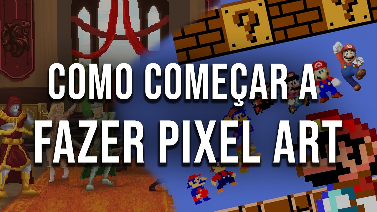 Como fazer pixel art: por onde come&ccedil;ar (para iniciantes)
