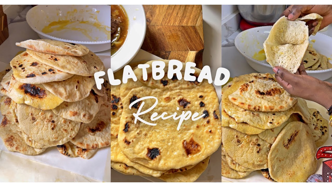 I make 46pcs  flat bread for my mum - ayzahcuisine