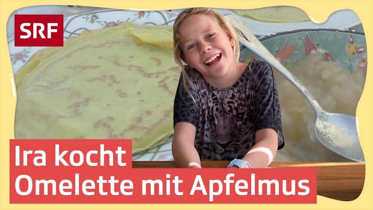 Omeletten-Rezept für Kinder | Jetzt koche ich! | SRF Kids – Kindervideos