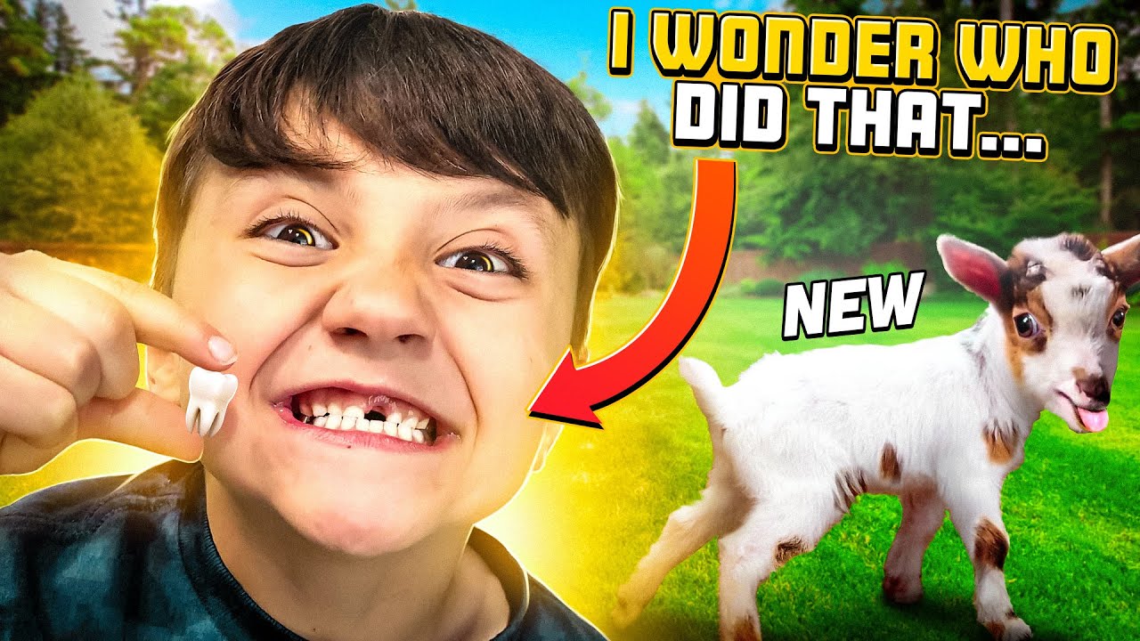Завели новых коз, а потом у Шона ВЫРЫЛИ ЗУБ! 🦷🦶 (FV Family Farm Vlog)