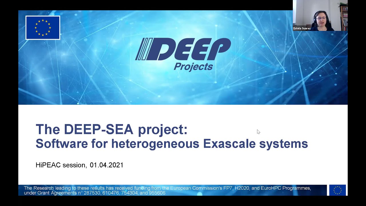#CSWSpring21 / The DEEP-SEA project: Software for heterogeneous Exascale systems