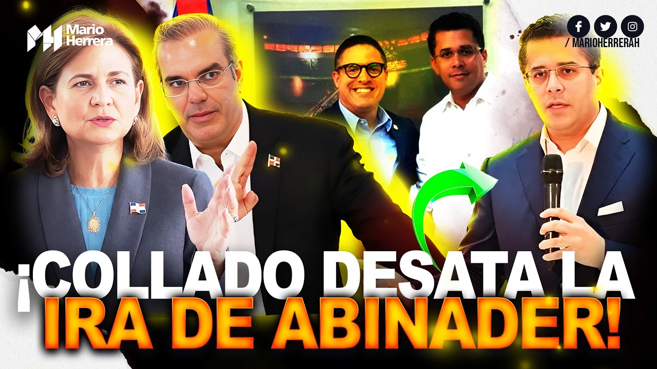 GUERRA: La jugada de David sacude al PRM y deja a Luis Abinader en una posición incómoda
