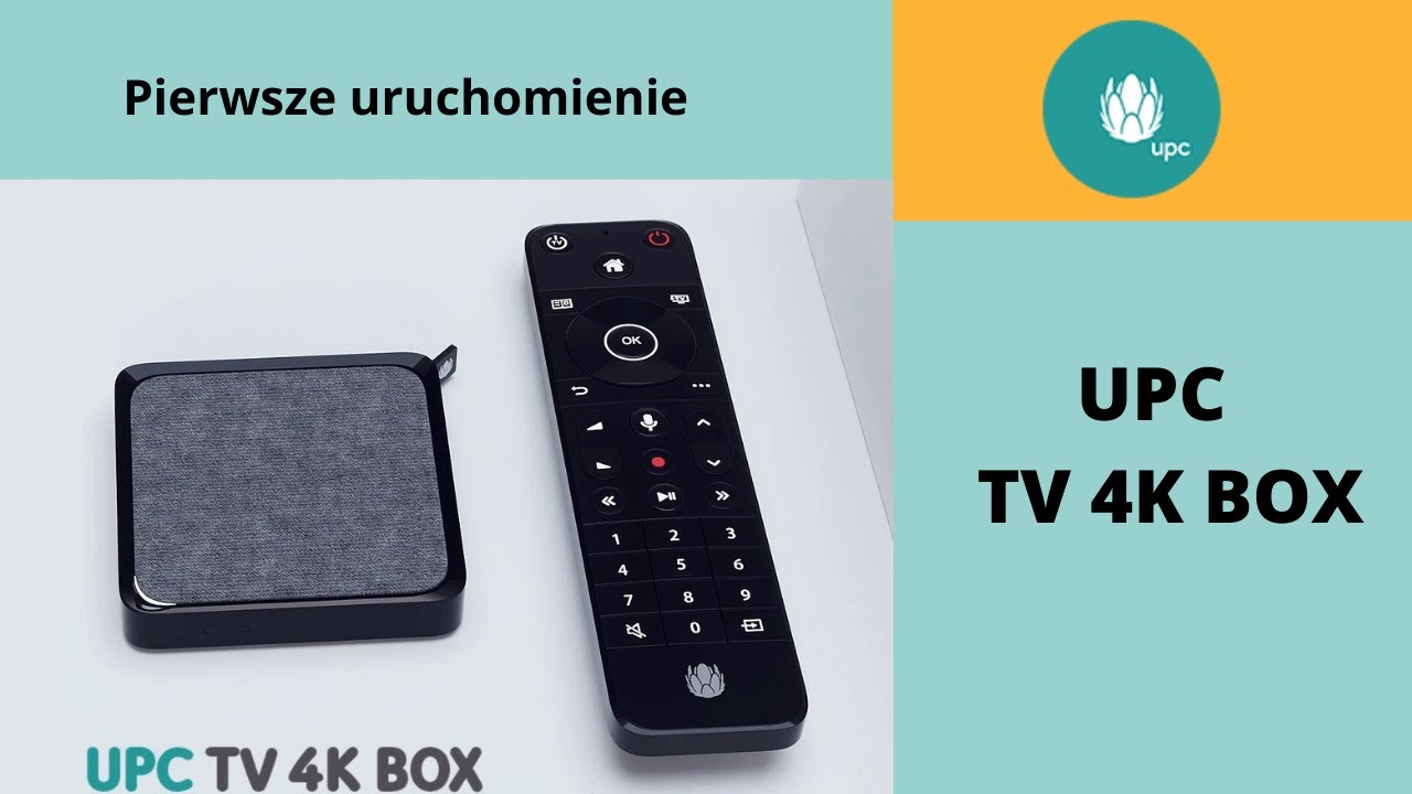 Презентация и первый запуск декодера UPC TV 4K BOX