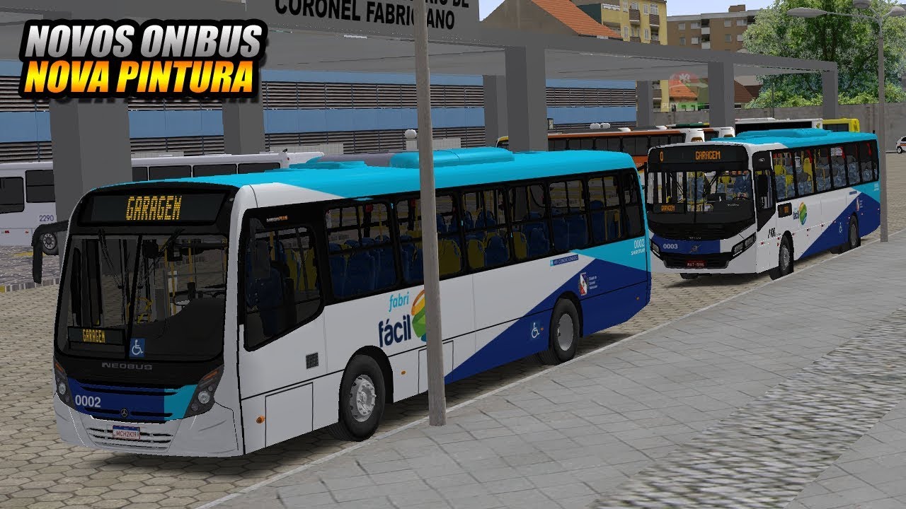 CHEGOU NOVOS ONIBUS E NOVA PINTURA NO MAPA VALE DO AÇO !!! OMSI 2 - G27