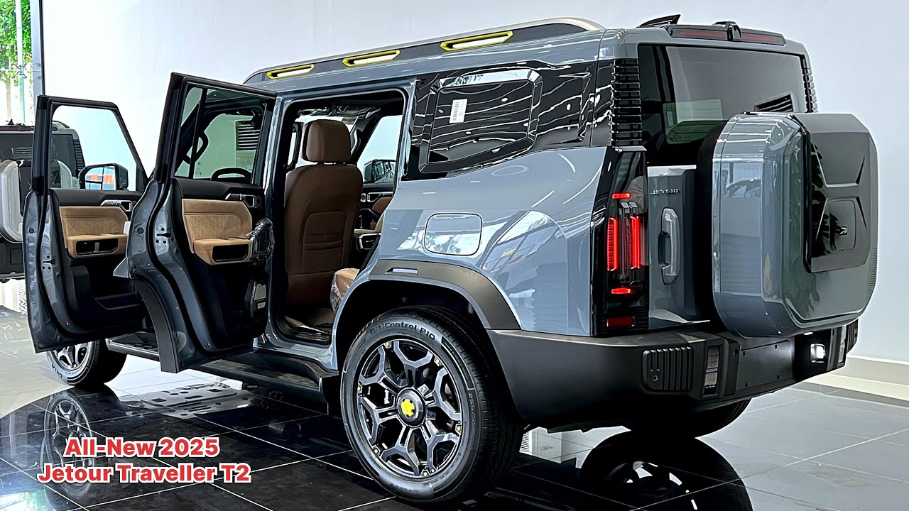 All-New 2025! Jetour Traveller T2 - The Best SUV Off-Road Adventure with new performance