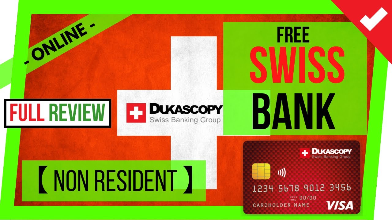 🇨🇭 💵 DUKASCOPY BANK || FULL REVIEW 【 BANK Account in Switzerland 100% Online for NON RESIDENTS ❗ 】💳