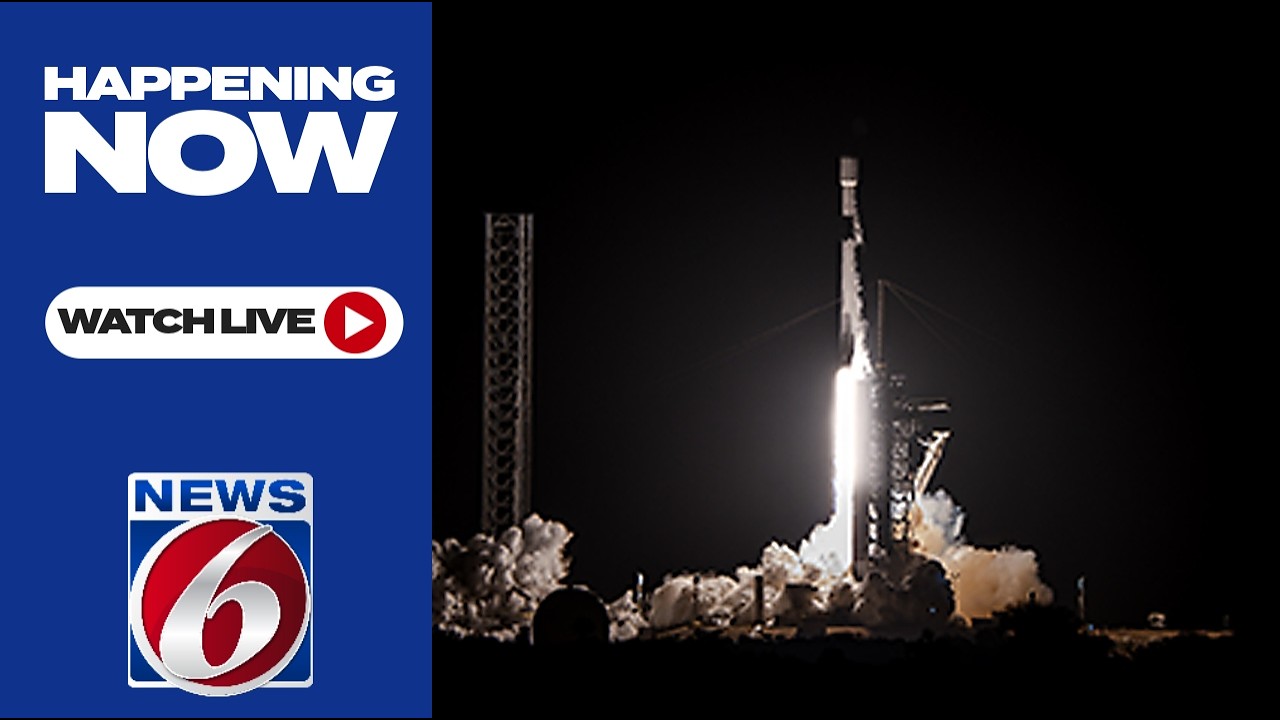 WATCH LIVE: SpaceX set for another Starlink launch from Florida coast