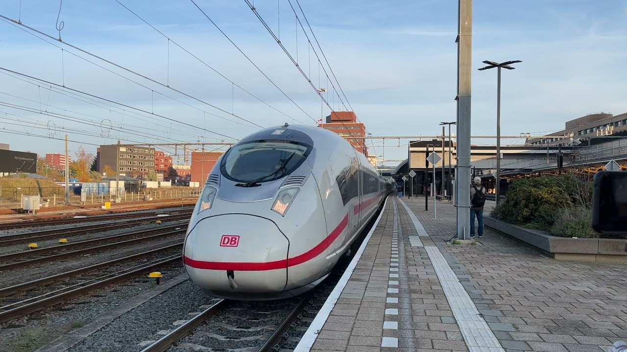 DB 8021 vertrekt van station Amersfoort Centraal! #trein #train #hollandclass #ns #db