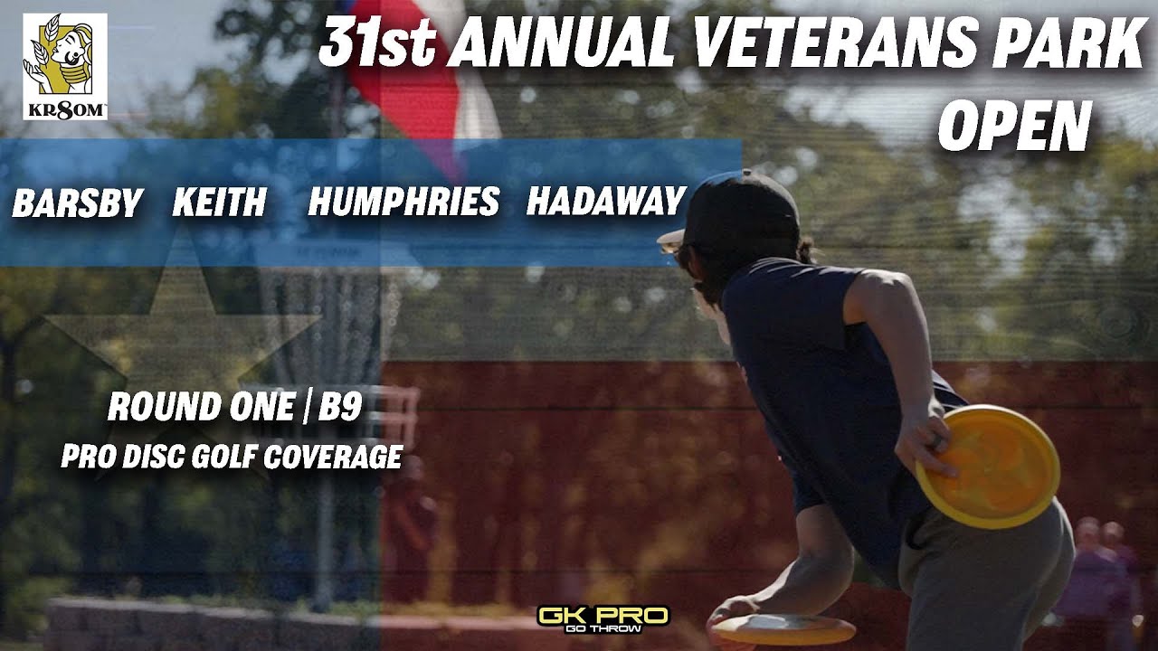 31st Veterans Park Open | RD1 B9 | Barsby, Keith, Humphries, Hadaway | 2021 | GKpro | Disc Golf
