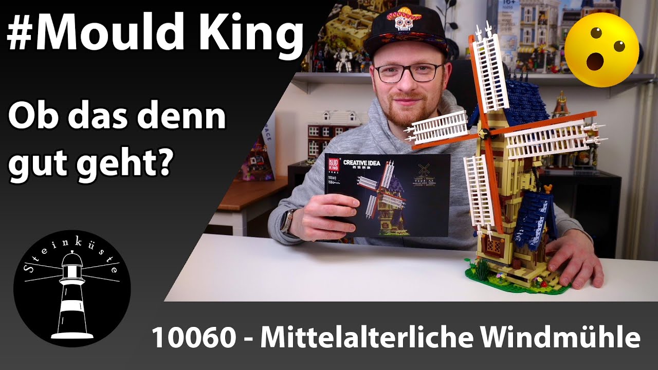 Große Überraschung mit MouldKing® - MouldKing® 10060 Mittelalterliche Windmühle #nolego
