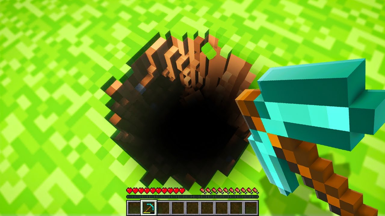 DON&rsquo;T Dig Straight Down in Realistic Minecraft.. (Teardown)