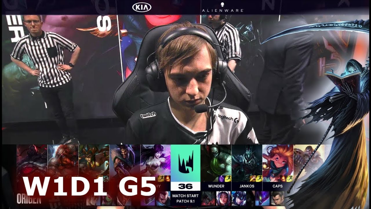 Origen vs G2 eSports | Week 1 Day 1 of S9 LEC Spring 2019 (ex-EULCS) | OG vs G2 W1D1