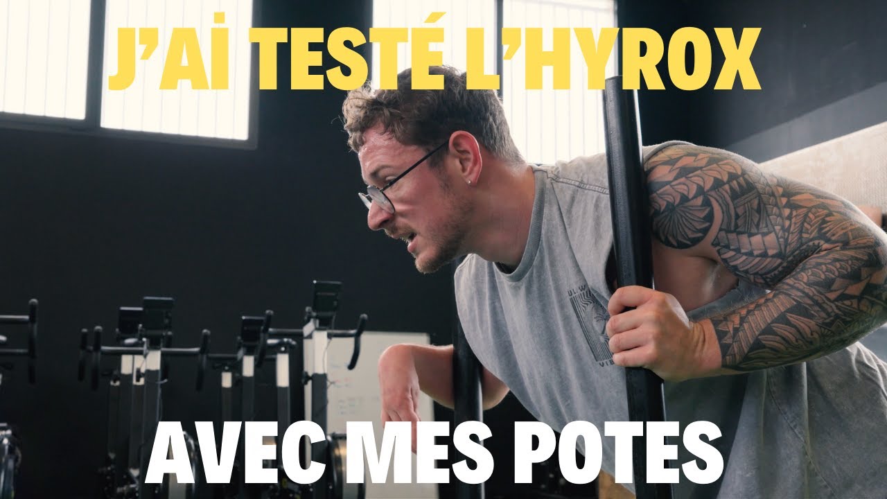 ON A TESTE L’HYROX ENTRE POTES… ET C’ETAIT PLUS DUR QUE PREVU 😳