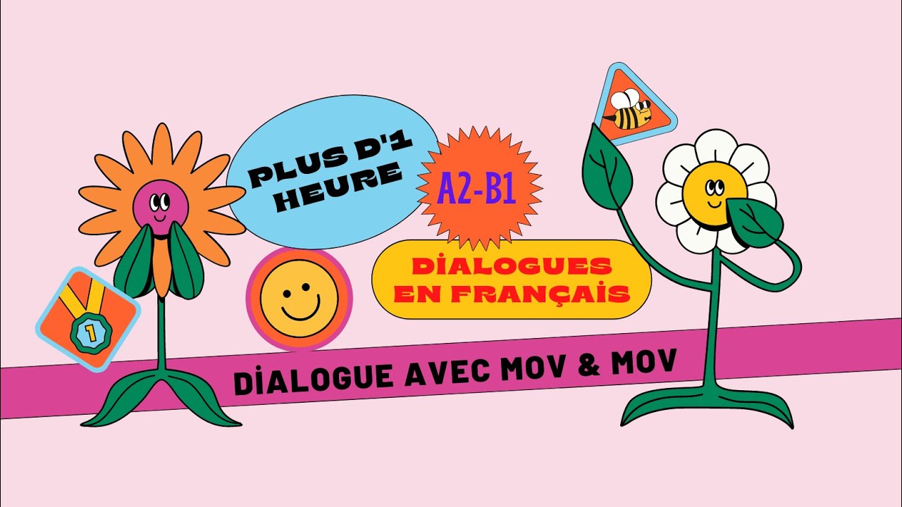 Dialogue en français plus facile, #Dialoguefrançais, #A2-B1apprendrefrançais,