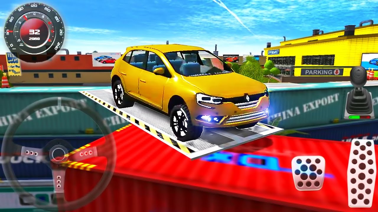 4x4 Sport Car Drive Simulator - Shopping Mall Parking Lot Parking - Android GamePlay