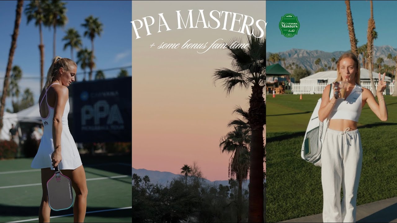 Inside the PPA Masters: BTS Training & Competition with a Top 20 Pro