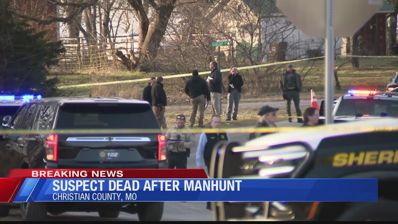 MANHUNT ENDS: Two deputies killed, two injured, suspect dead