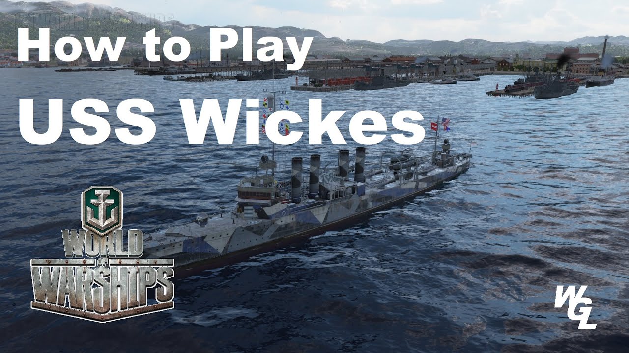 How To Play USS Wickes In World Of Warships (Redux)