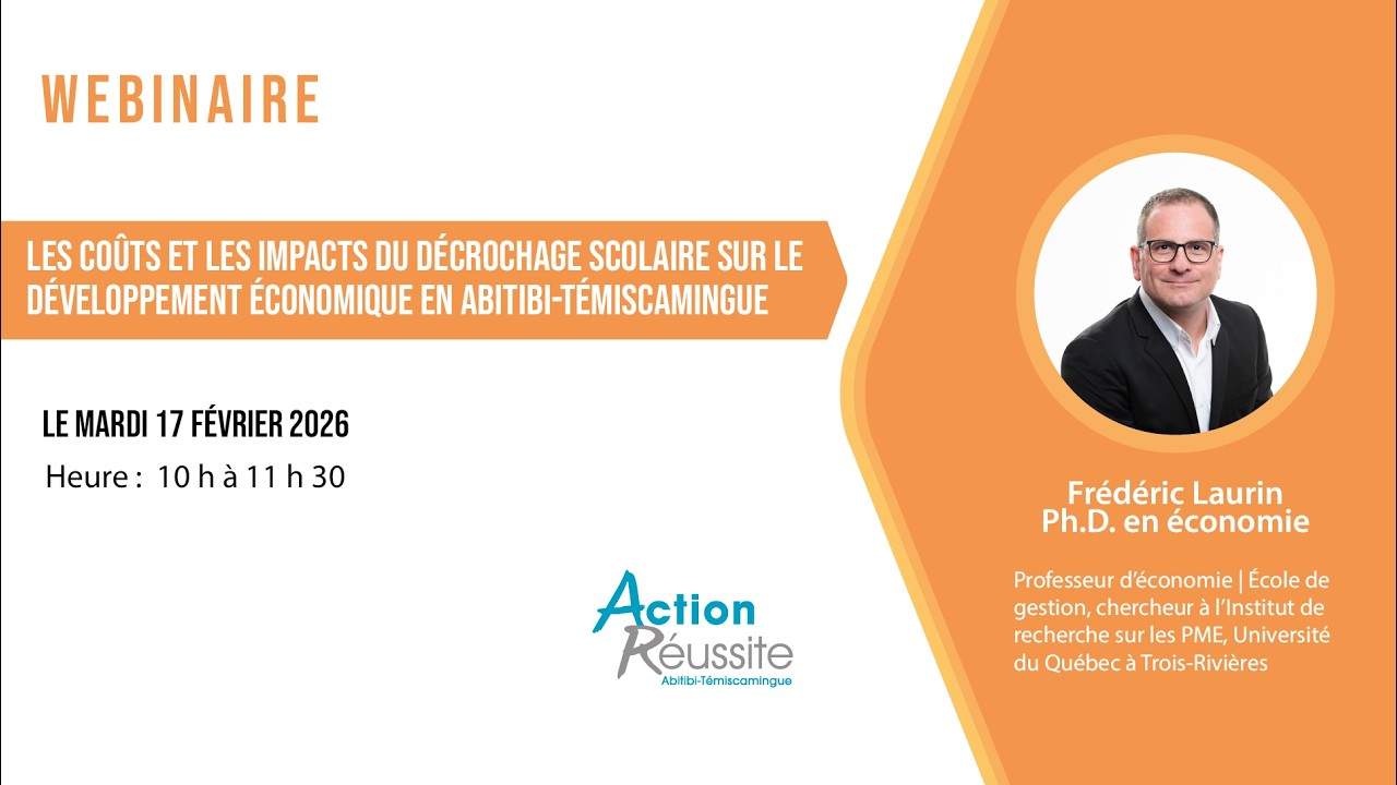 Les coût et les impacts du décrochage scolaire sur le développement économique en A-T