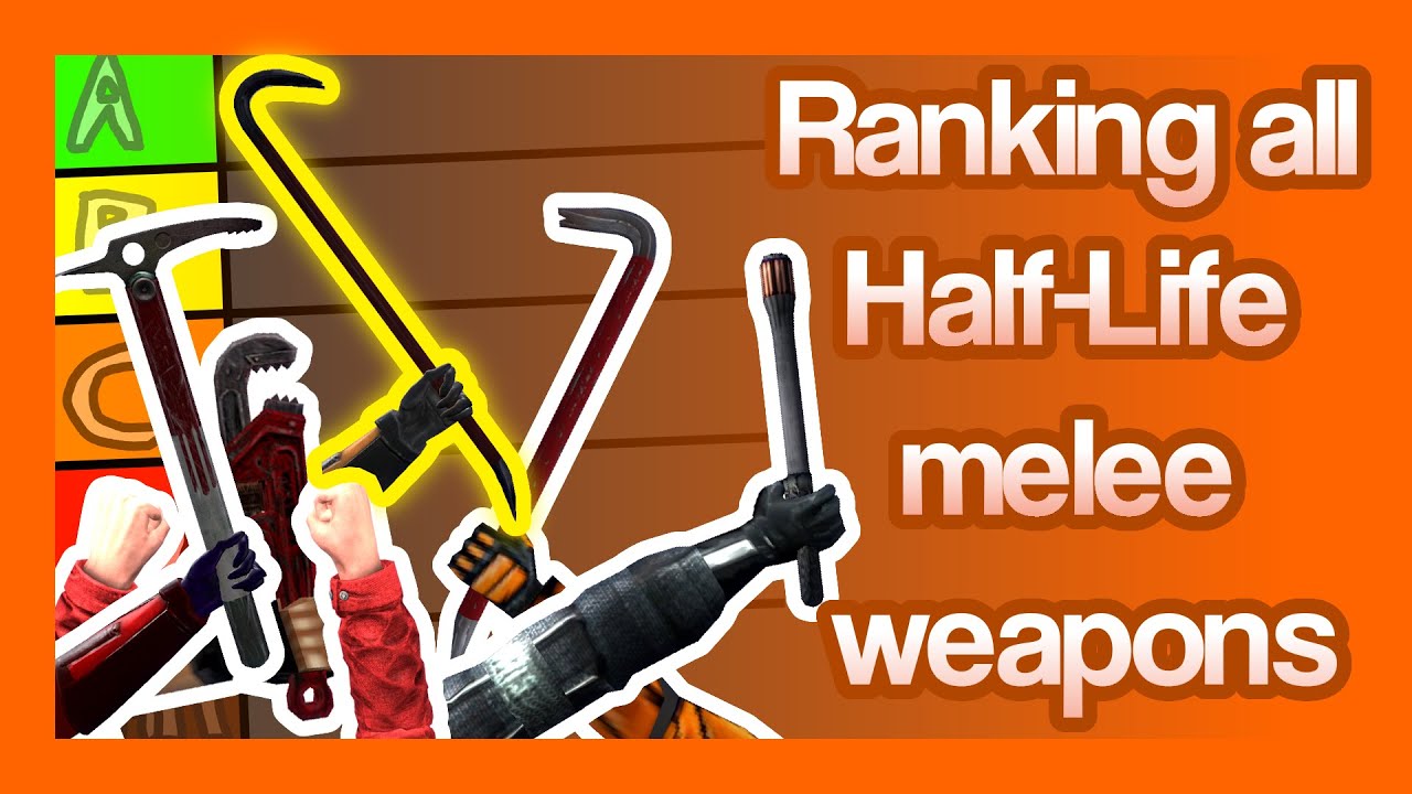 Ranking all Half-Life melee weapons