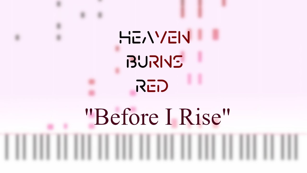 【ピアノ】Heaven Burns Red テーマソング 